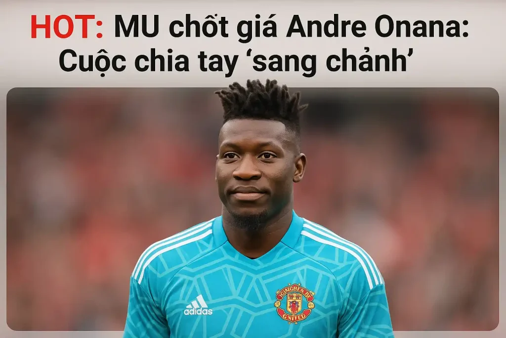 HOT: MU chốt giá Andre Onana: Cuộc chia tay "sang chảnh"